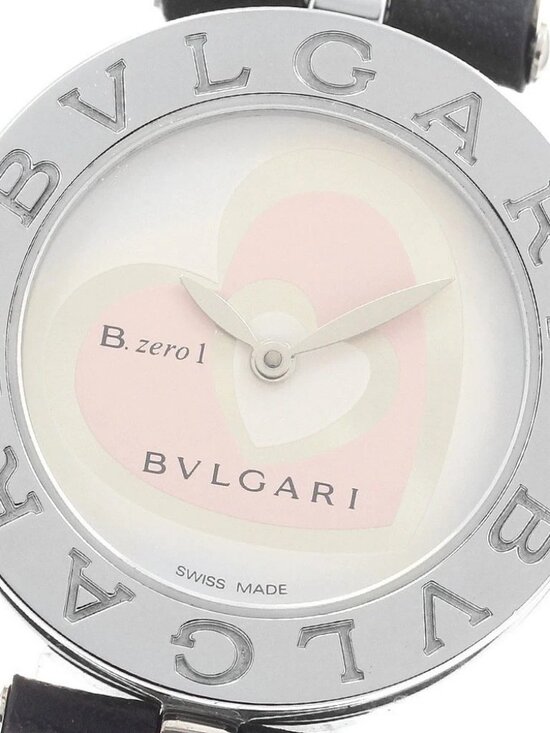 BVLGARI B.zero1 double heart BZ30S Silver Dial Quartz Ladies Watch